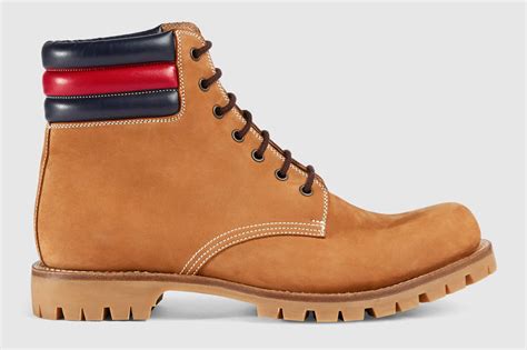 cheap gucci timberland boots|gucci men's boots162616 price.